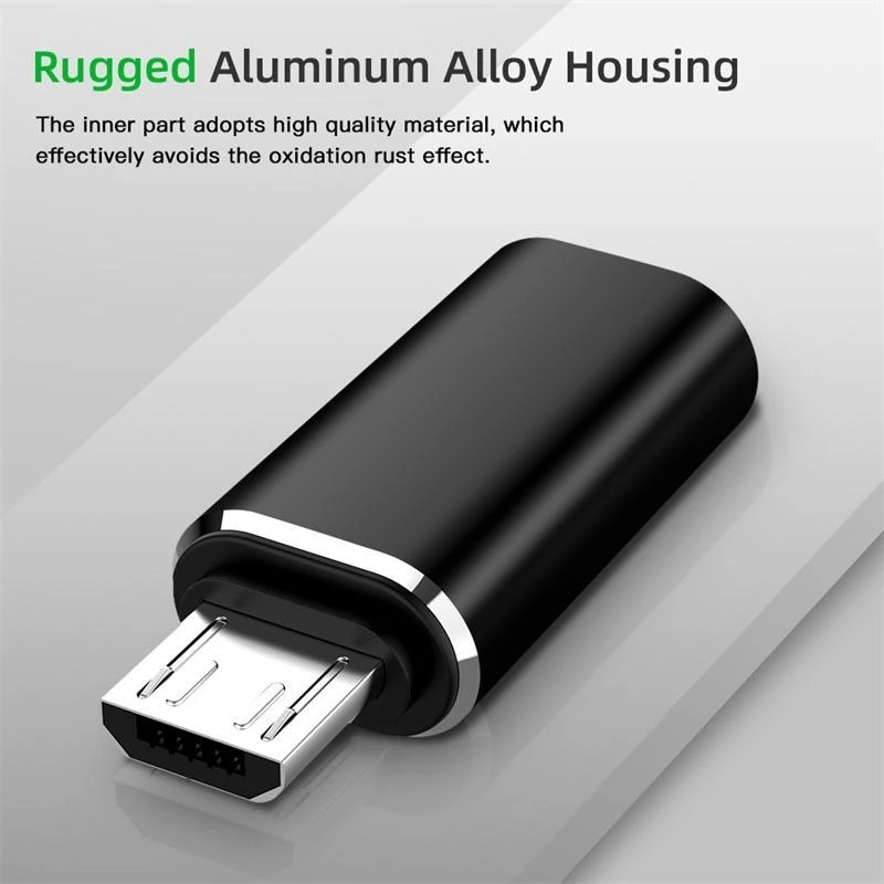 USB Type C To Micro USB Android Adapter Connector for Phone Tablet Micro USB Male To Type C Female Converter for Xiaomi Huawei