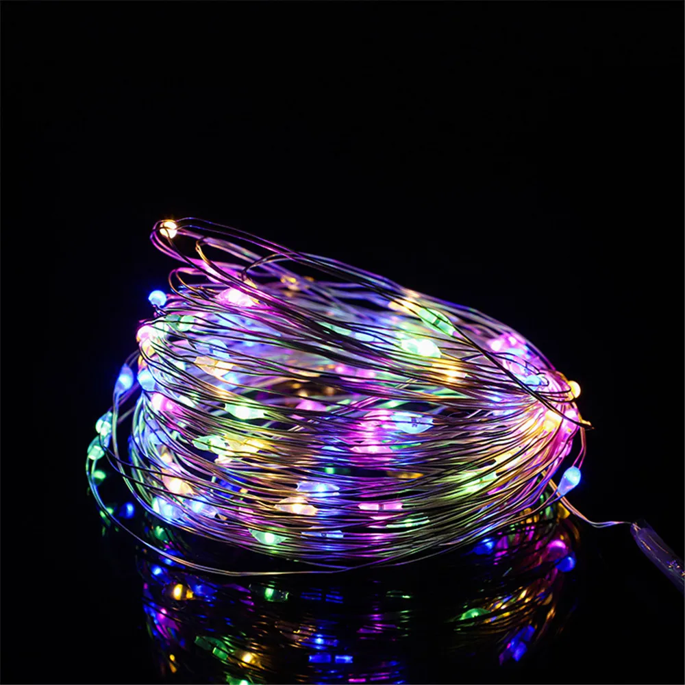32m/22m/11m/7m Solar LED Licht Outdoor Girlande Lampe Garten Fee Licht string Wasserdichte Weihnachten Girlande Hof Dekoration Licht