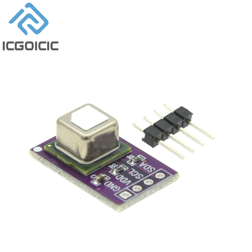 O módulo sensor de gás SCD40 SCD41 detecta temperatura e umidade do dióxido de carbono CO2 em um sensor de comunicação I2C