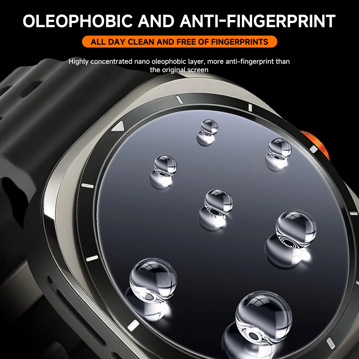 1-5 個強化ガラスサムスンギャラクシーウォッチ 7 ウルトラ Watch7 40 44 スマートウォッチスクリーンプロテクター保護ガラス取り付け簡単