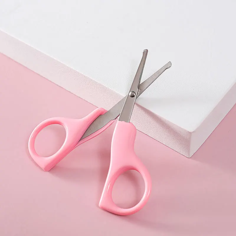Cortador de unhas para bebês recém-nascidos, conveniente, segurança, tesoura longa, cortador de manicure, tesoura especial, ferramentas de cuidados para bebês, acessórios