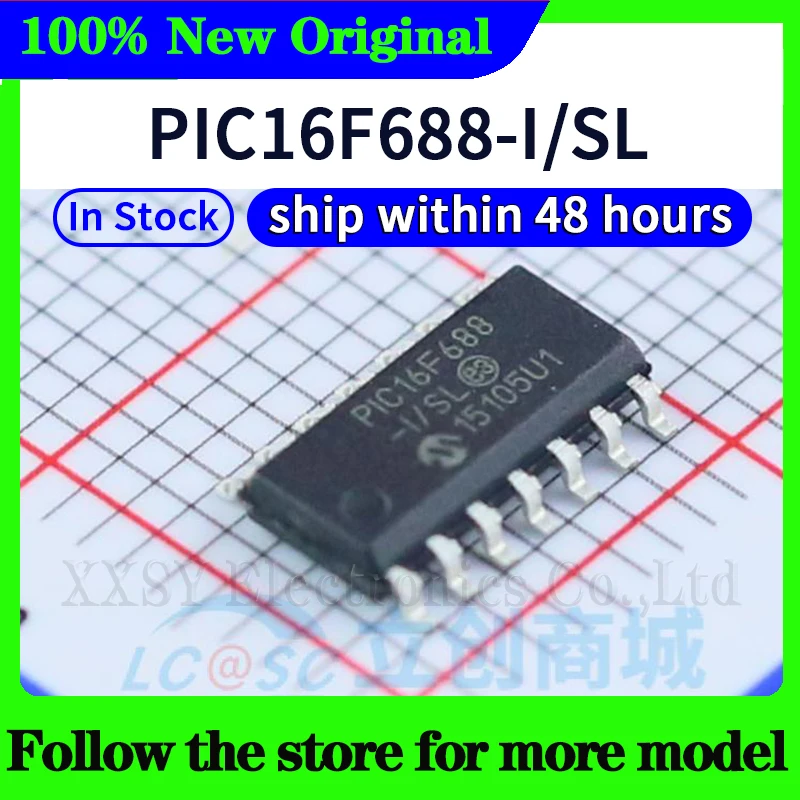 PIC16F688-I/SL Alta calidad Nuevo