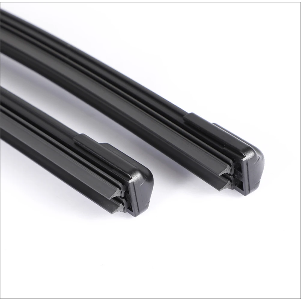 Car Windshield Wiper blades Universal Soft Double layer Rubber Frameless Bracketless car wipers 14" 16" 19" 20" 21" 22" 24"26"