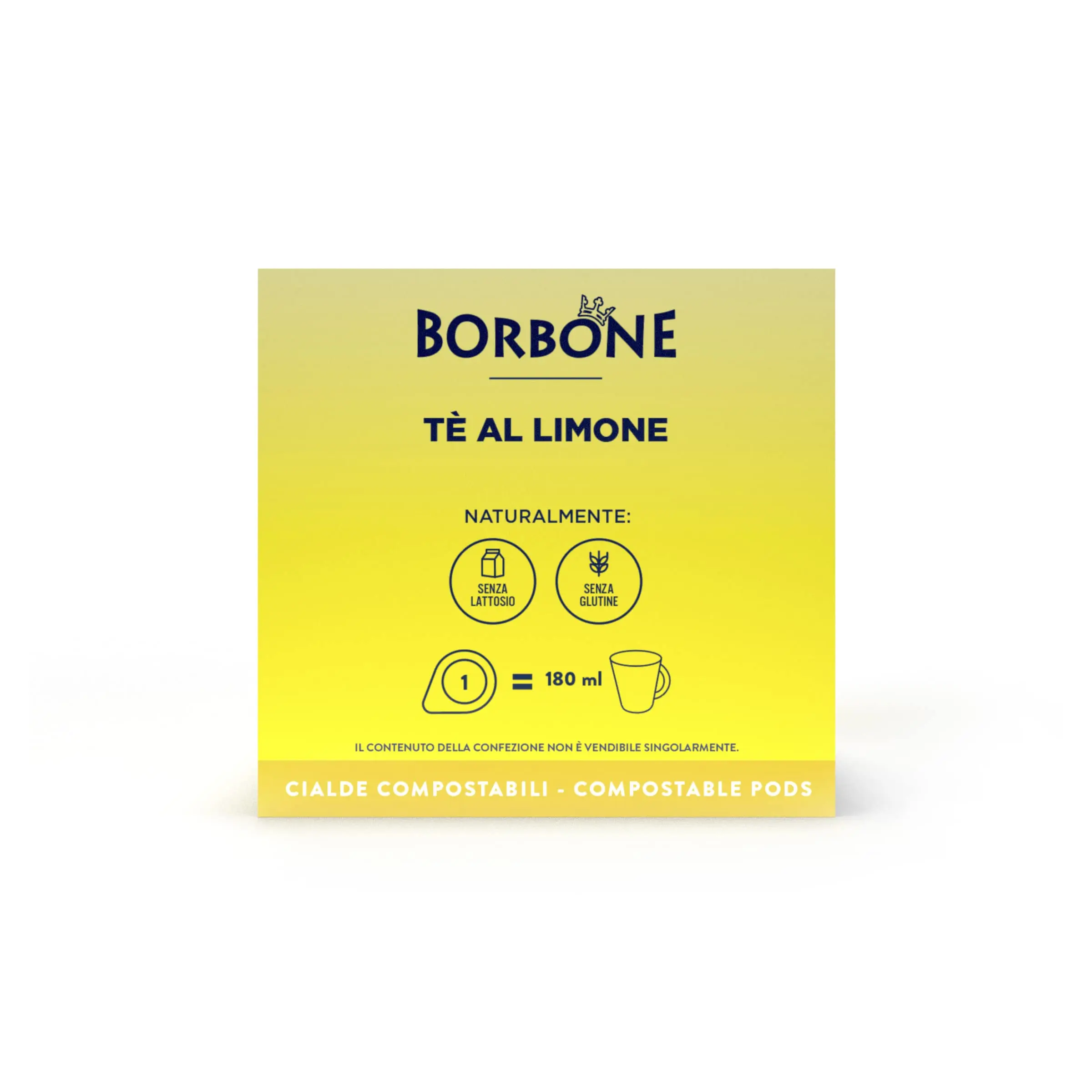 Bourbon Coffee Lemon Tea-72 dosettes (4 trousses à crayons de 18 dosettes)-Système ESE