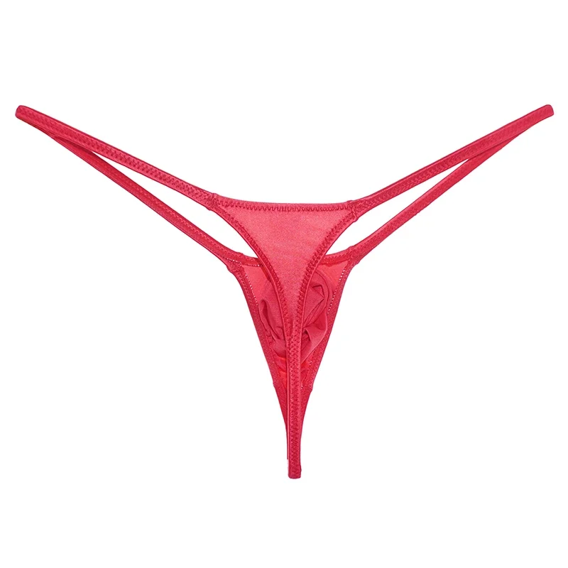 YAULAANG セクシーなメンズ光沢のあるゲイ下着オイリー G ストリング Tバック光沢のあるローウエスト高弾性メンズランジェリー