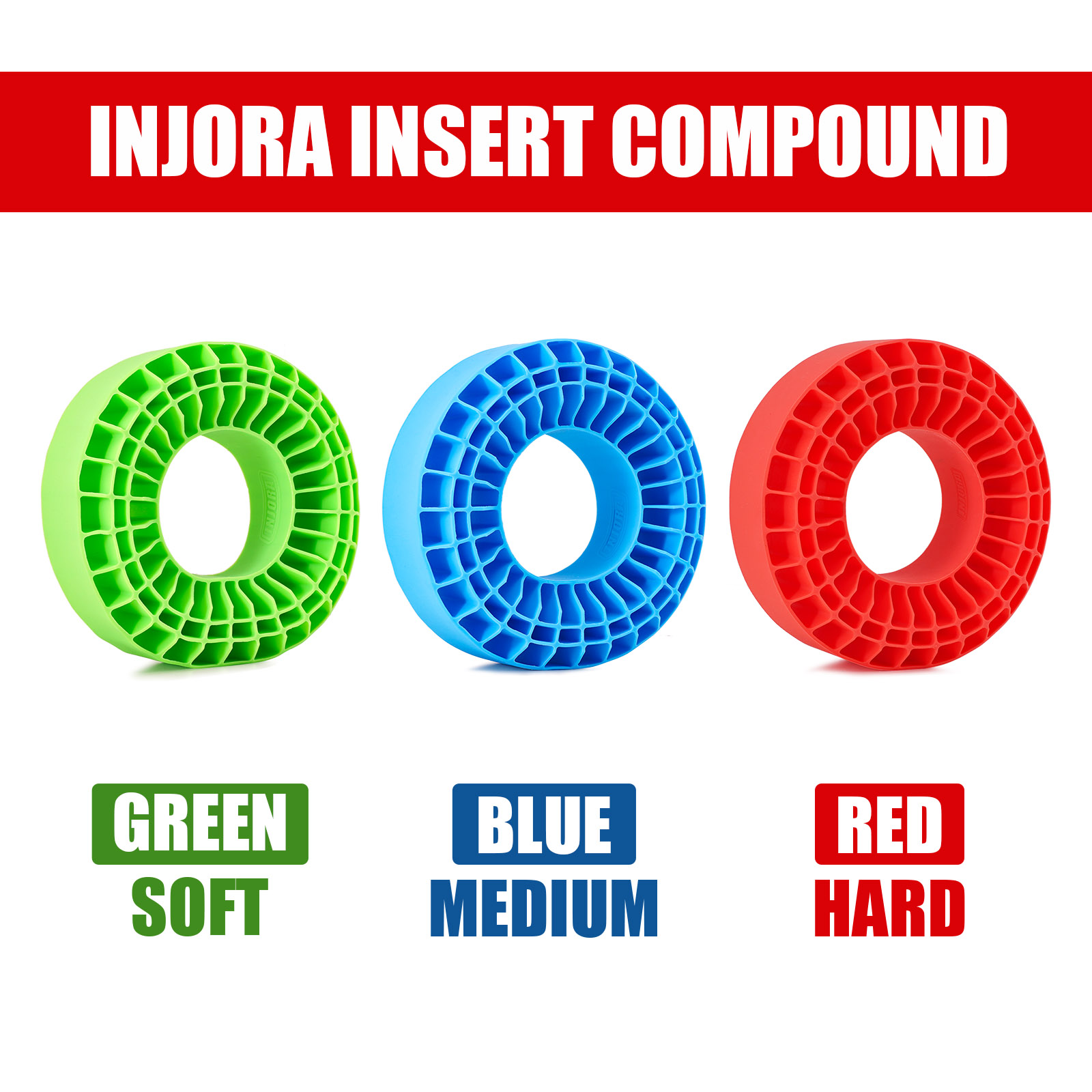 INJORA Силиконовая резиновая вставка из пенопласта, подходит для колес 118-122 мм (наружный диаметр 4,75 дюйма), 1,9 дюйма, для радиоуправляемого гусеничного автомобиля 1/10