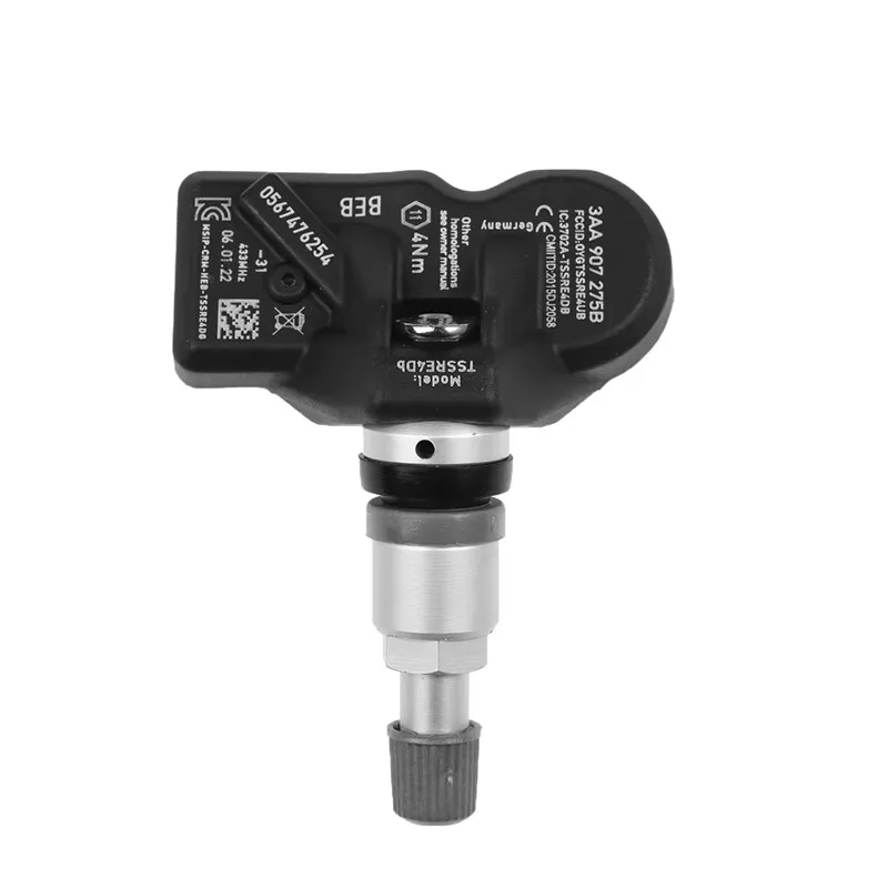 4pcs Tyre Pressure Sensor 3AA907275 FOR 2008-2018 VOLKSWAGEN PASSAT CC TPMS Sensor Tire Air Pressure Sensor 3AA907275B