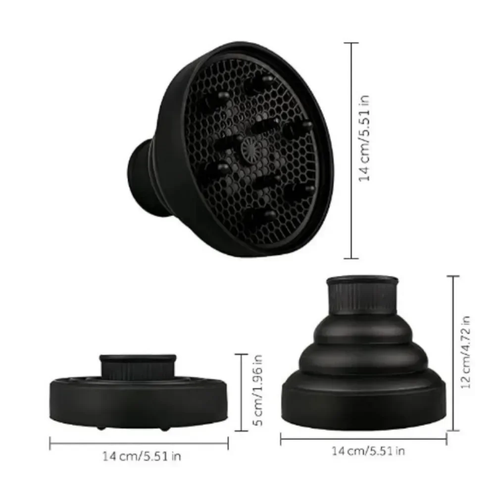 Siliconen Haar Styling Tool Accessoires Geschikt Universele Haar Krul Diffuser Cover Diffuser Schijf Haardroger Krullend Drogen Blower