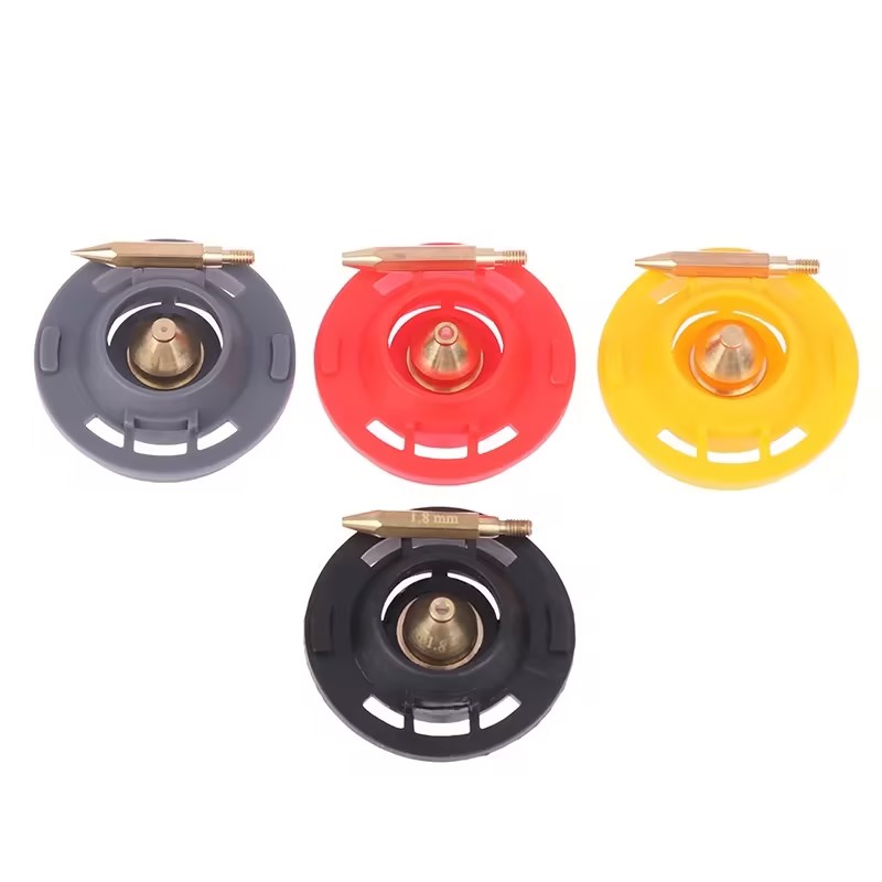 Electric Spray Paint Nozzles 0.5/1/1.8/2.5mm Spray Pro Painting Nozzle Paint Sprayer Tip Old Damaged Airbrush Nozzle