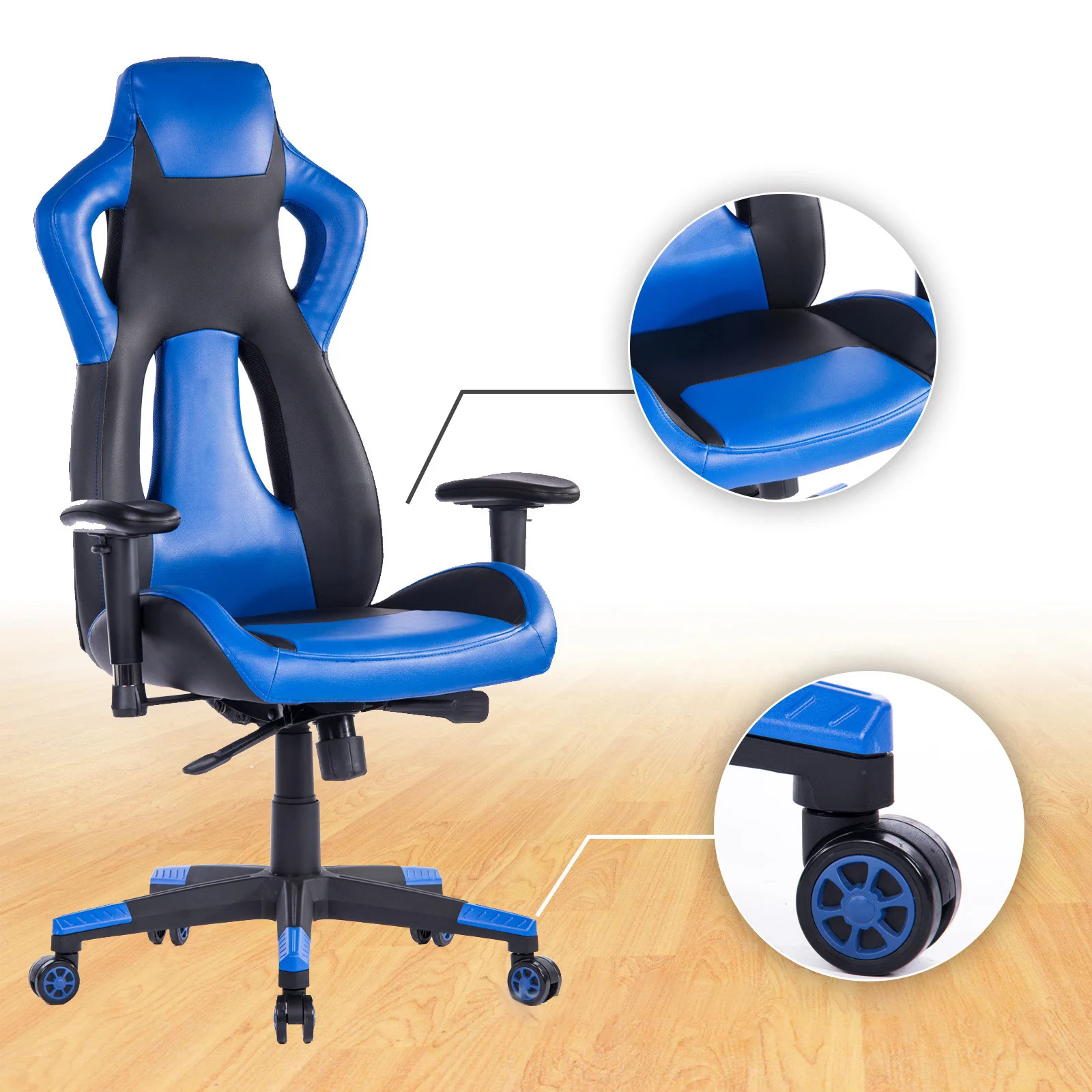 2 ชิ้น/เซ็ตเก้าอี้ Armrest Pads เก้าอี้สํานักงานอะไหล่แขน Pad Armrest เบาะเปลี่ยน 4pcs สกรูซ่อมเก้าอี้ ARM REST