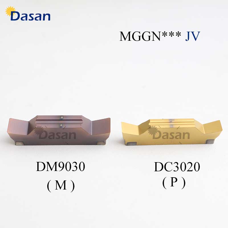 MGGN150 MGGN200 MGGN250 MGGN300 MGGN400 MGGN500 R L JM DM9030 Dasan Carbide Dạng Khe Cắm Grooving Lưỡi Dao Tiện Bằng Máy CNC Dụng Cụ Cắt