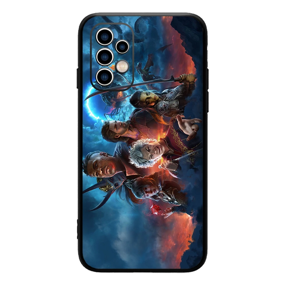 BG III Laz'el Game Baldur Gate3 Astarion Shadowheart Phone Case For SAMSUNG Galaxy A54 53 52 51 F52 A71 note20 ultra S23 M30 M21