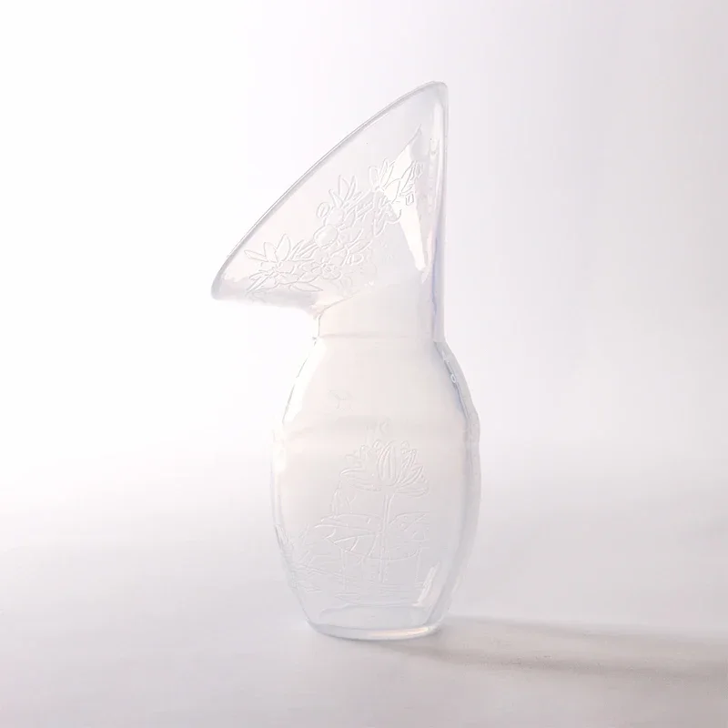 Bomba manual do peito para a alimentação do bebê, coletor do peito, correção automática, leite materno, bombas do silicone, produtos da maternidade