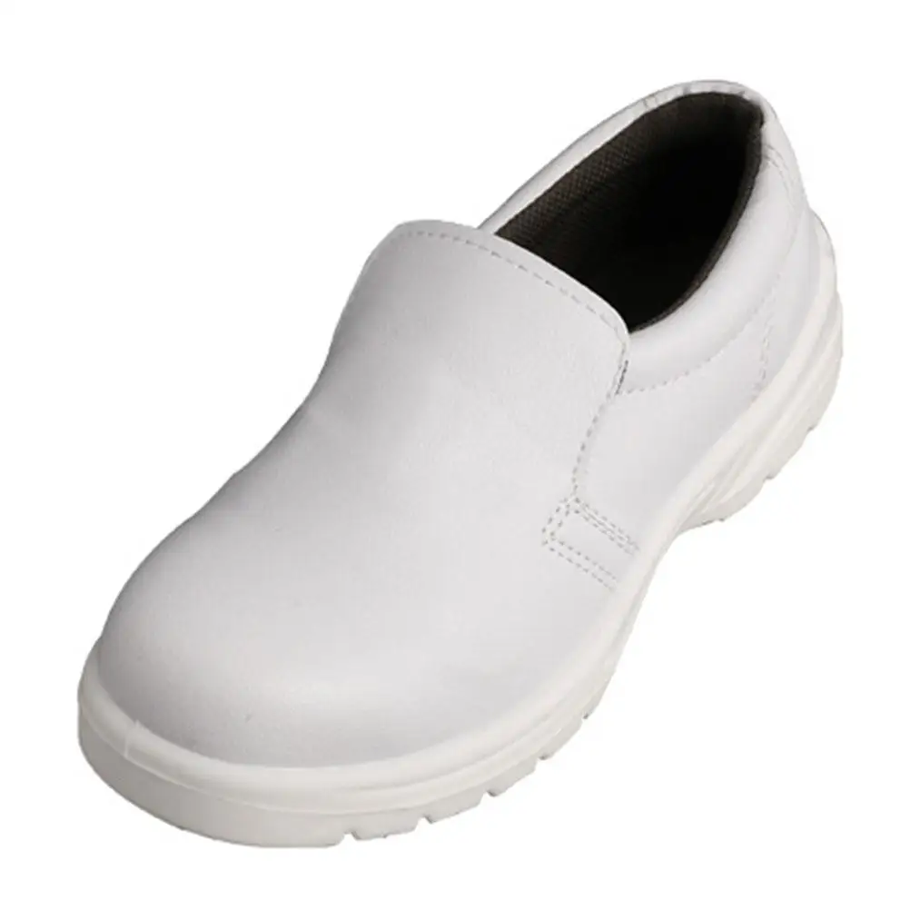 Dustproof Anti-static Safety Shoes White 38 Size Lightweight Breathable Workshop Shoes Honeycomb Net Durable Sneakers Fire