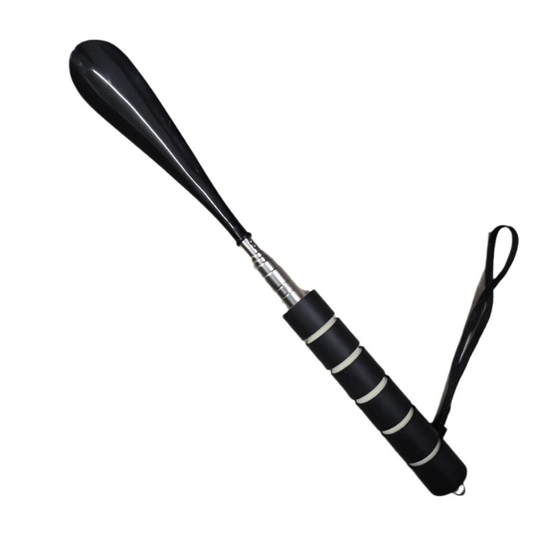 Stretchable Long Shoe Horns 30cm-71cm Metal Shoehorn Pregnant Woman Elderly Shoe Spoon No Bending Over Wearing Shoe Spatula 1pcs