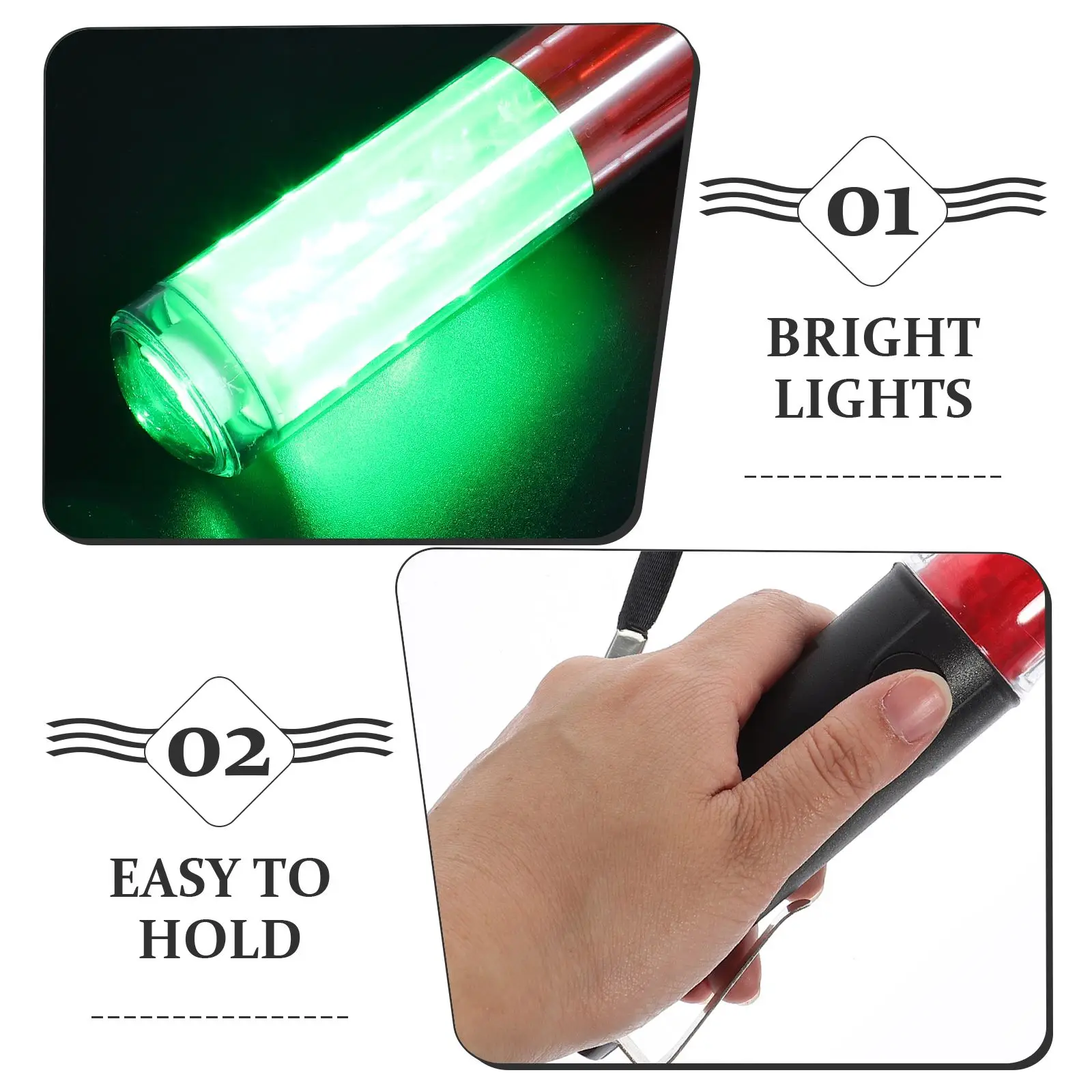 Light Stick Concert Cheering Stick Fans Luminous Stick Reusable Concert Luminous Stick