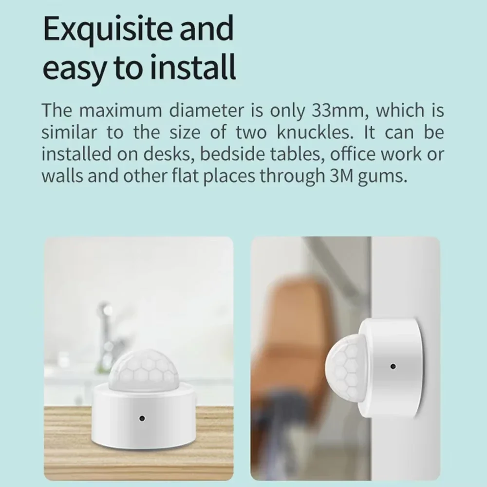 Tuya Zigbee 3,0 Smart Pir Motion Sensor Bewegung Menschlichen Körper Infrarot Detektor Sicherheit Alarm Sensor Funktioniert Mit Home Assistant
