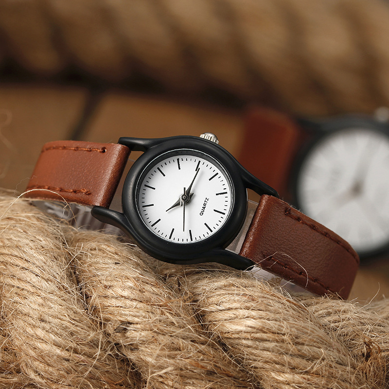 Simples vintage clássico casal relógios 2025 feminino para homens relógios nova pulseira de couro quartzo relógios de pulso relogio montre