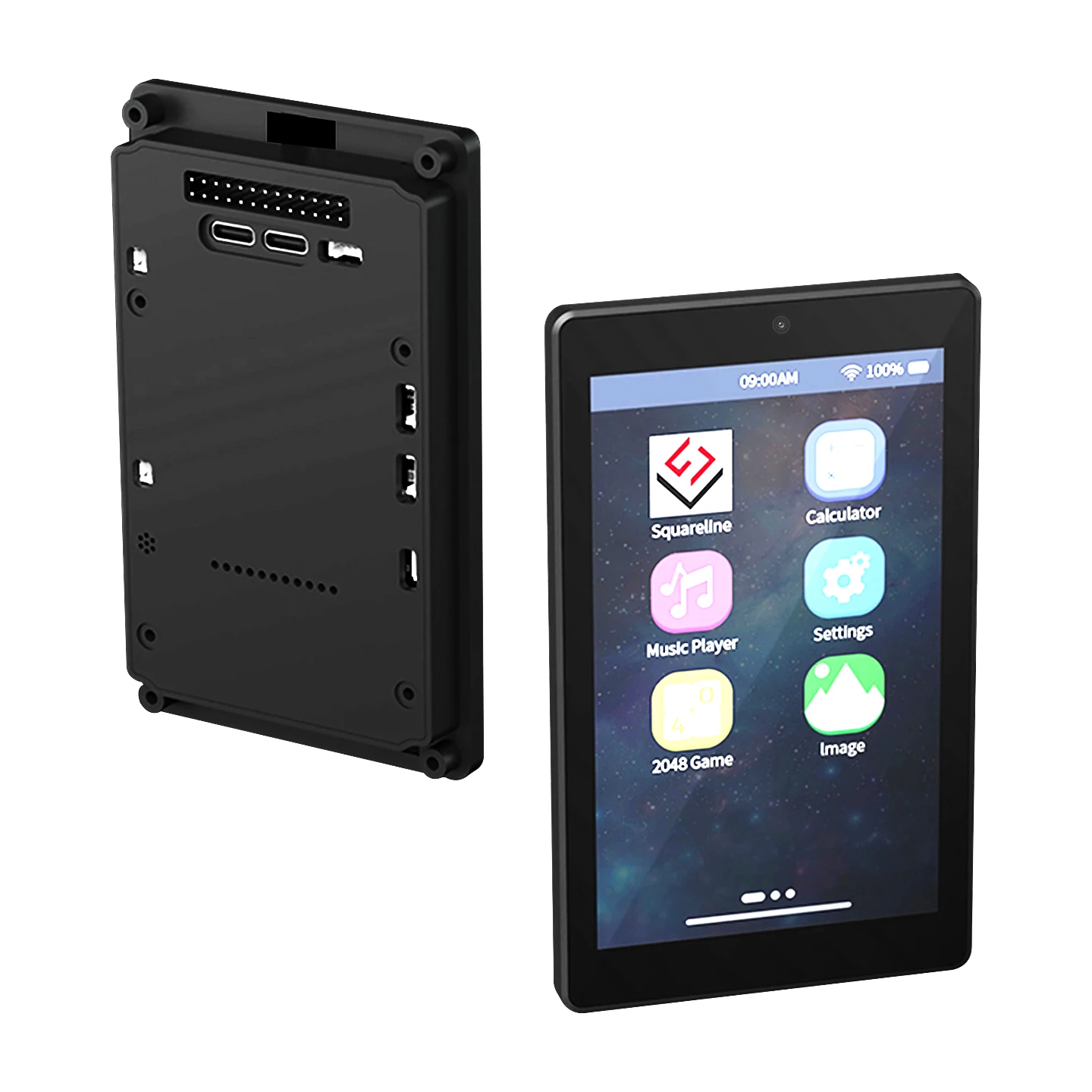 ESP32P4 + ESP32-C6 Entwicklungsboard 4,3 Zoll Display 480*800 IPS Kapazitiver Touchscreen 32 MB PSRAM WiFi 6 Bluetooth 5