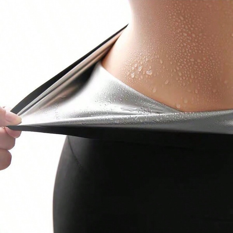 Pantalones deportivos de Sauna para mujer, mallas térmicas con Control de grasa, moldeadores de cuerpo, bragas de Control elásticas para Fitness, pantalones cortos ajustados de cintura