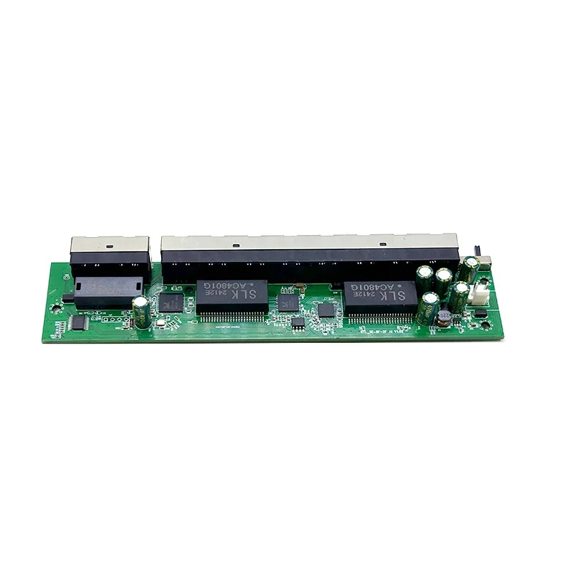 Protocolo estándar 802.3AF/AT 48V POE OUT/conmutador poe 48V 100 mbps 8 puertos POE con enlace ascendente/NVR de 2 puertos; Función Watchdog