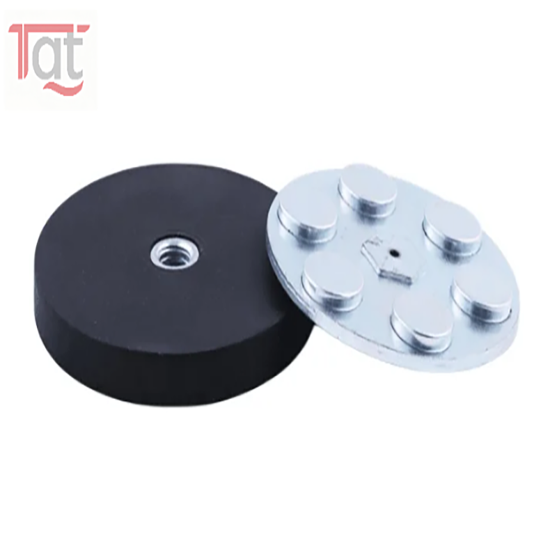 2 Stuks 43 Mm/66 Mm/88 Mm M4/M6/M8 Interne Draad Magnetische Base beugel Klem Led Verlichting Bar Houder Suv Offroad