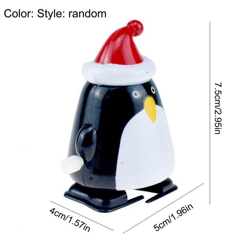 Natal Wind Up Stocking Stuffers, Snowman Walking Toys, Presente infantil, Crianças