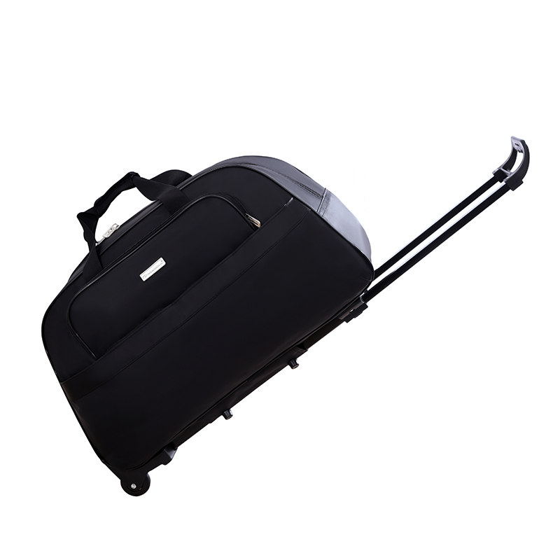 Bolsa de Viagem Impermeável de ande Capacidade para Mulheres, Bolsa de Mão Estilo Coreano para Viagens Curtas com Rodas, Bo...