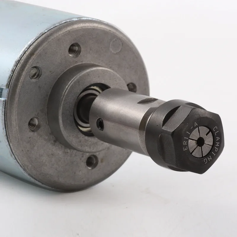 300W 500W CNC Spindle Motor Air Cooling Spindle 52MM DC12-48V Milling Motor For CNC Router Engraving Machine