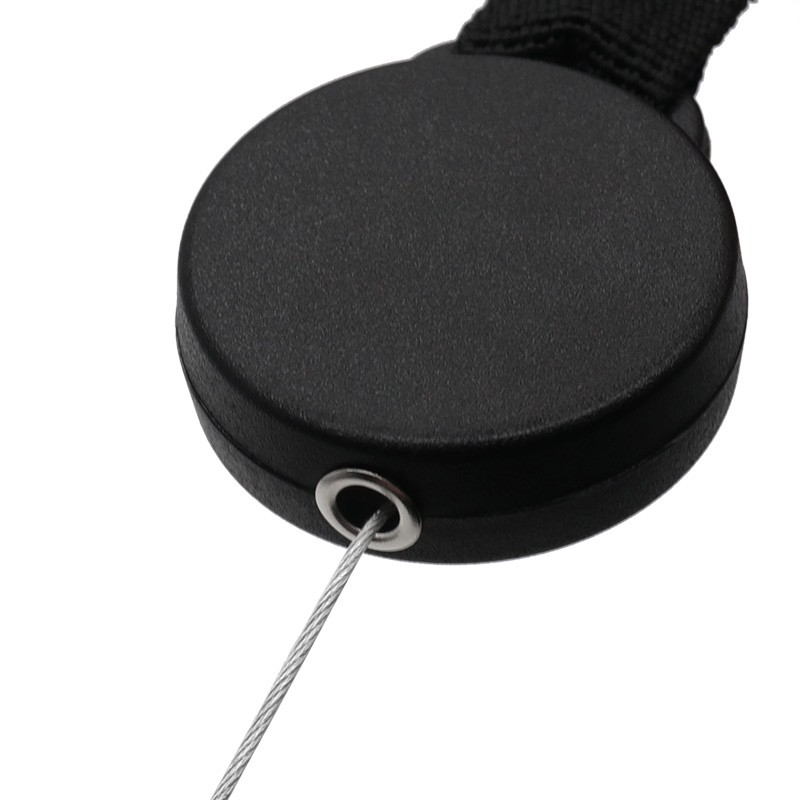 60cm camping rope telescopic anti-theft keychain tactical keychain outdoor keyring return retractable keychain