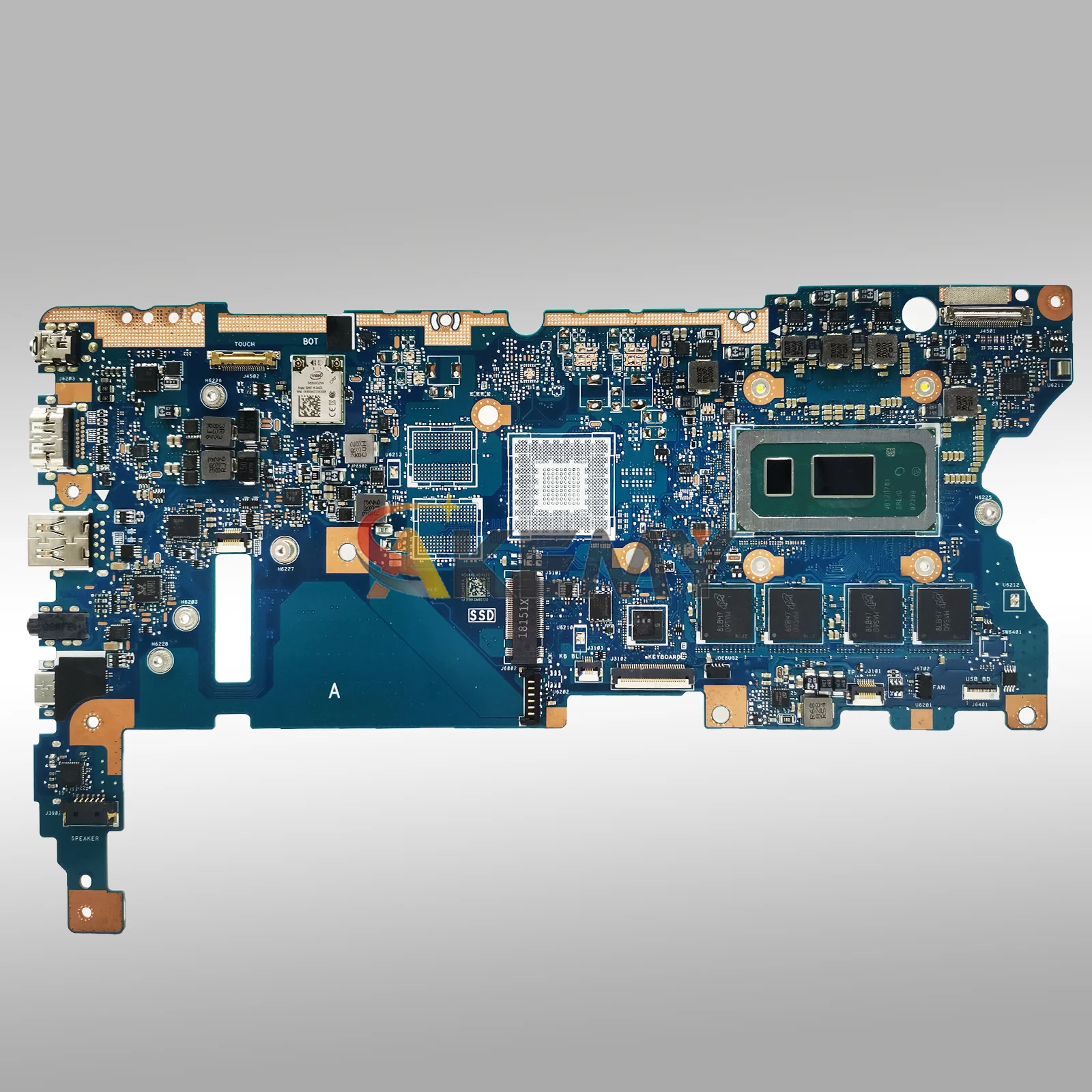 UX461FA Motherboard Laptop UNTUK ASUS ZenBook TP461UA TP461UN UX461 UX46UA UX46UN Mainboard dengan I3 I5 I7 CPU 100% Tes OK Stk