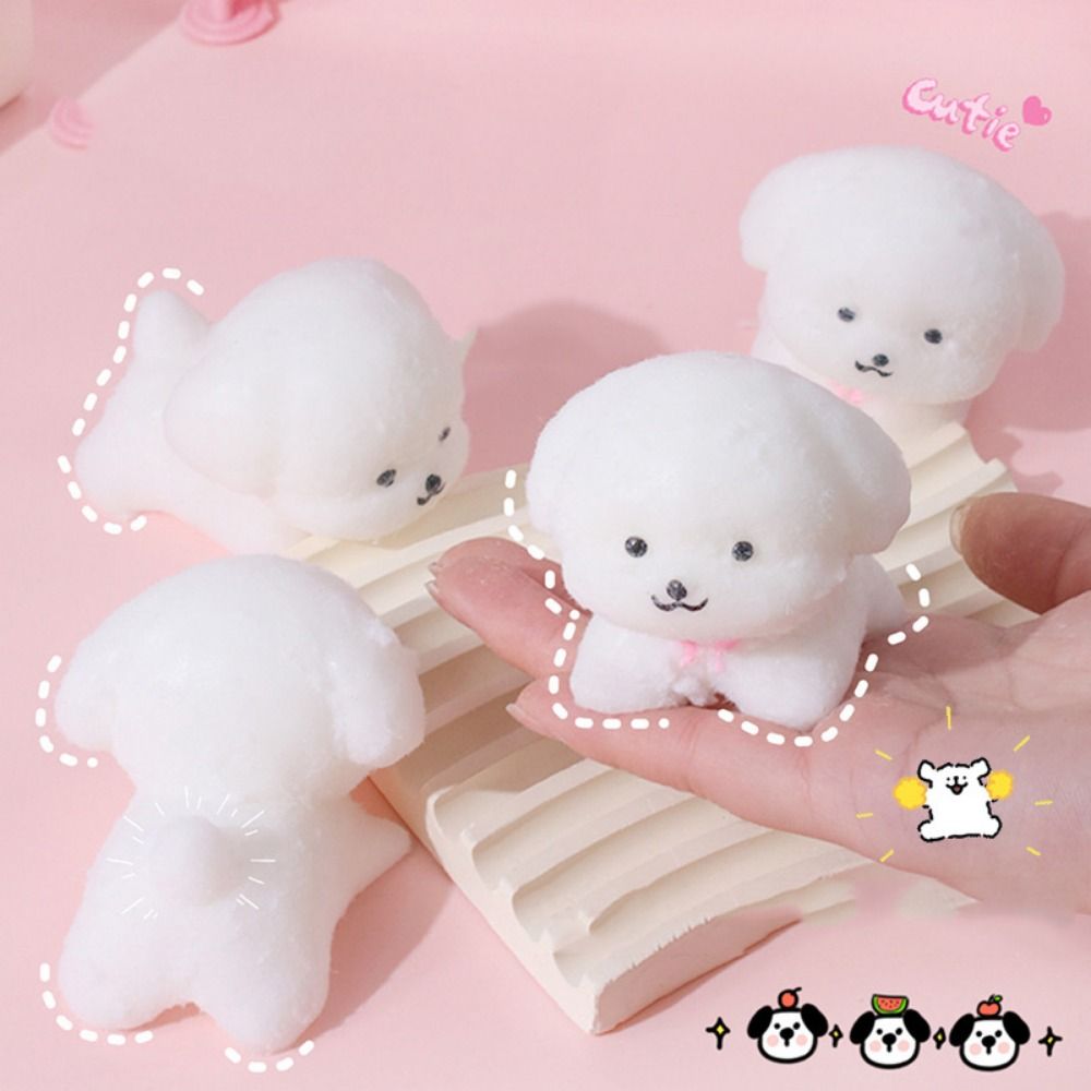 New Dog Stress Relief Squishy Toy Cat Paw Slow Rising Squeeze Antistress Ball Cute Table Ornaments Squishy Stress Reliever Toys