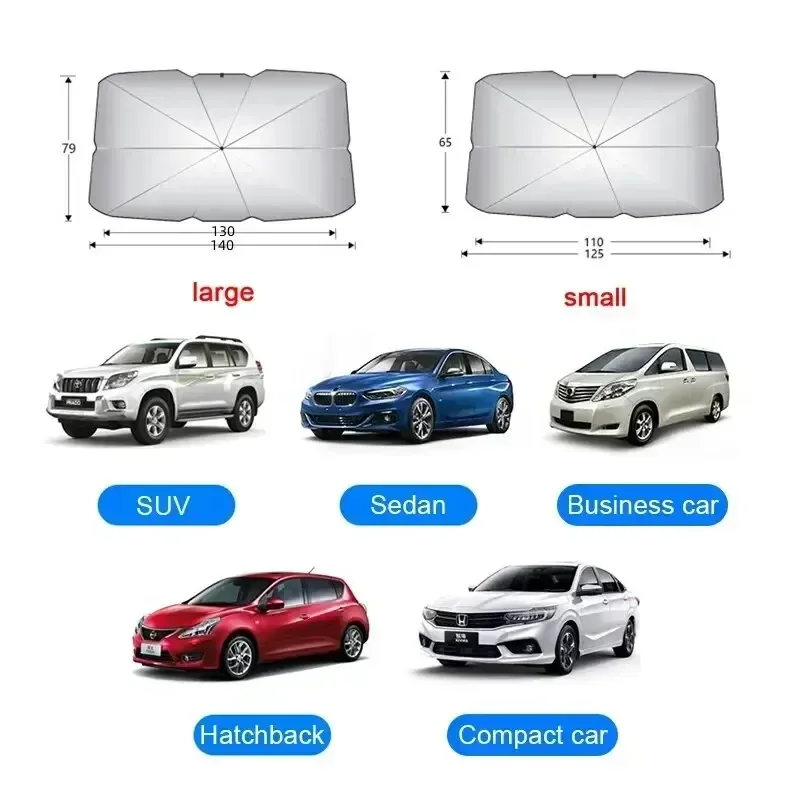 Car sunshade product sunshade suitable for car front windshield sunshade suitable for  side windows car interior