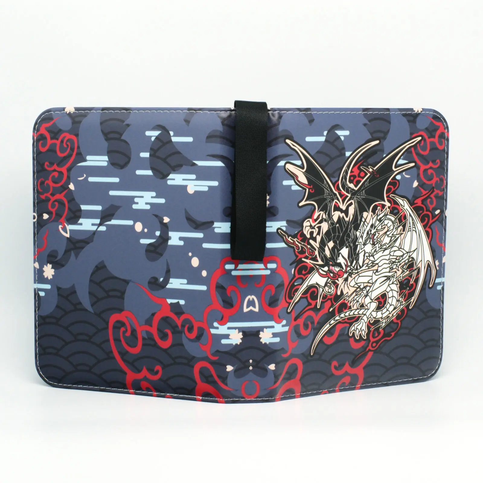 Yugioh TCG GAME Card Binder Yu-Gi-Oh Red-Eyes Black Dragon Держатель для карт Альбом 4-карманный держатель для коллекции карточных игр