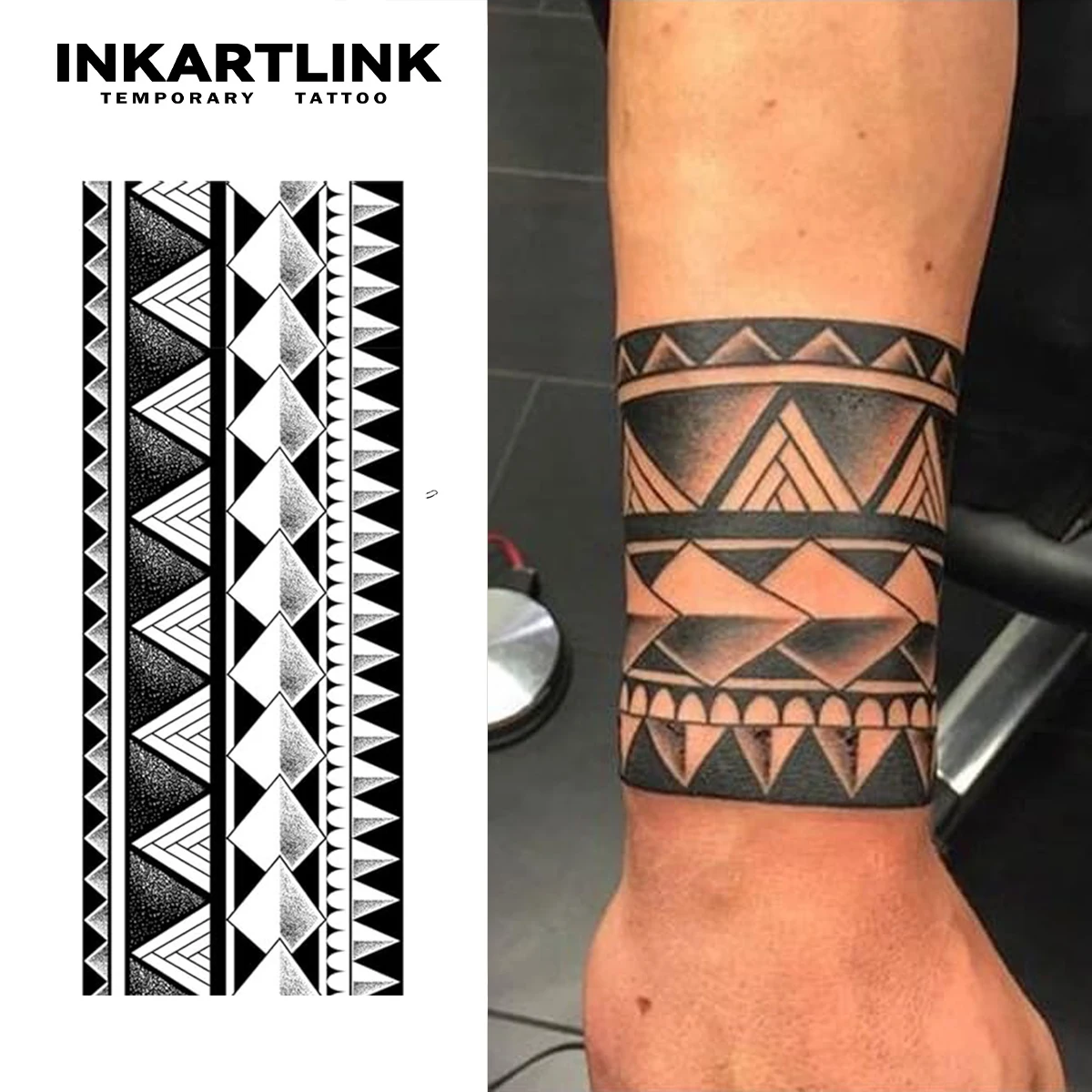 Temporäres Tattoo-Armband, hält bis 15 Tage, neue Technologie, magischer, wasserfester, semi-permanenter Aufkleber.