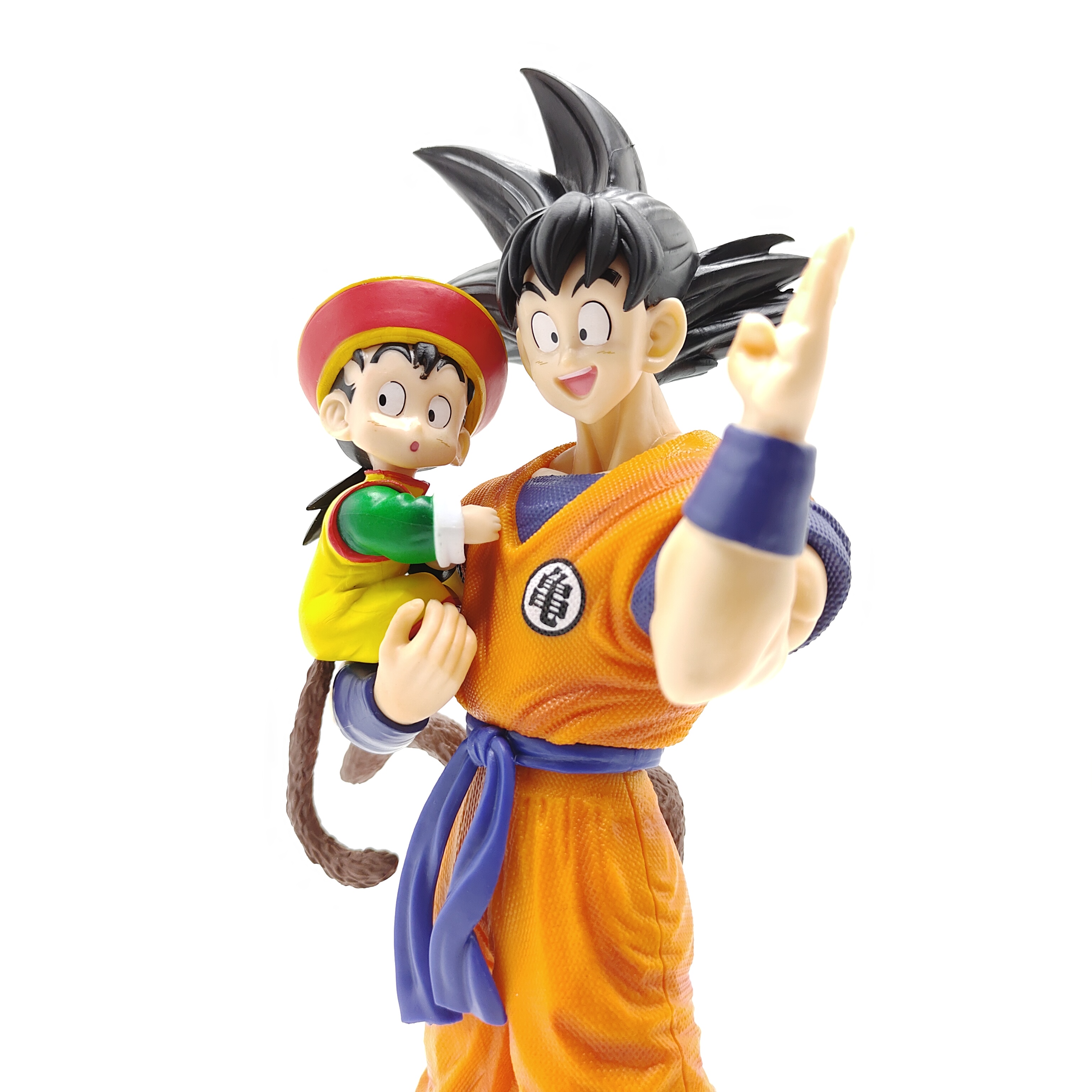 PVCアクションフィギュア,ビニール人形,特大,息子悟飯,父と息子,コレクションモデル,ギフト,30cm