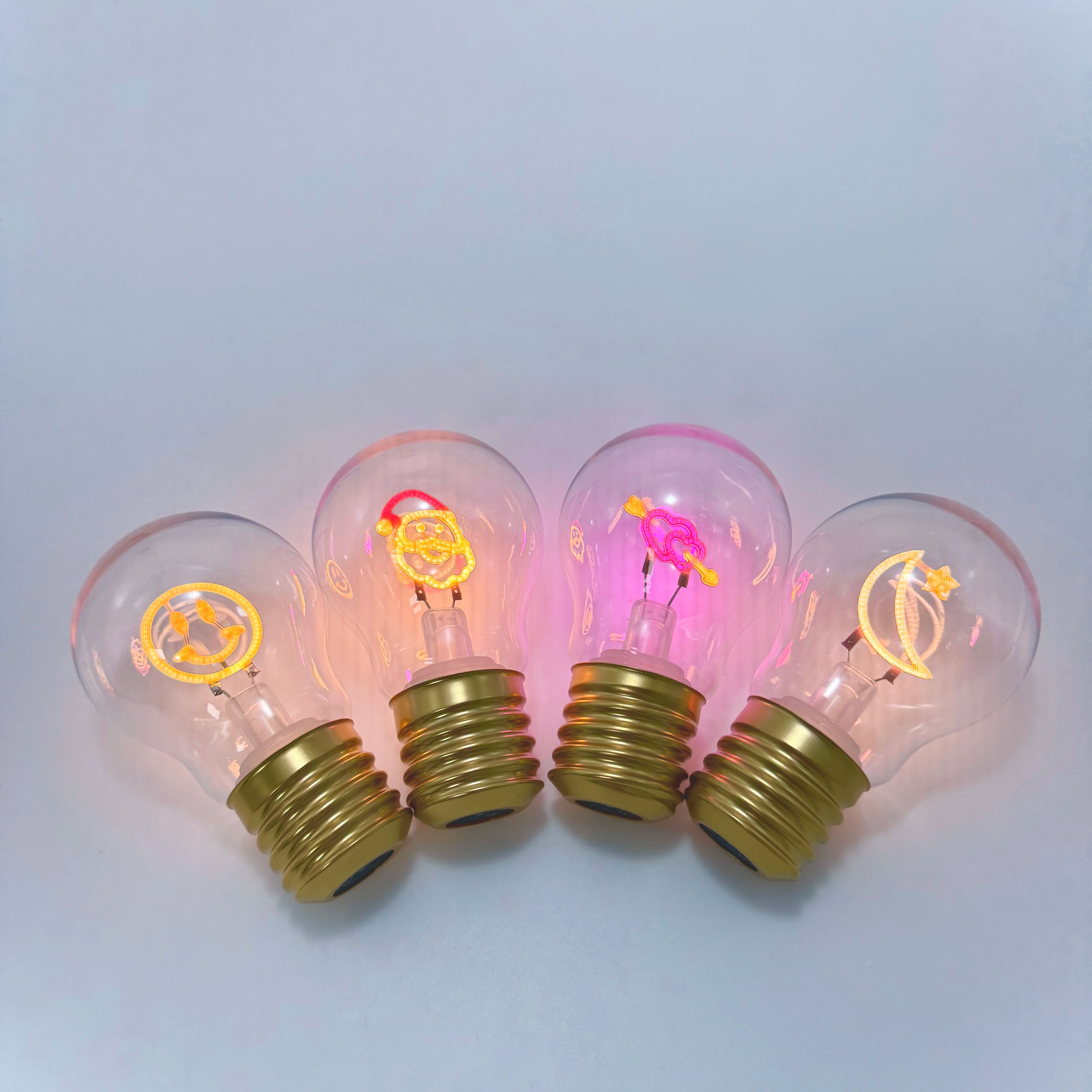 A70 Wiederaufladbare Glühbirne Modellierung Plasti Dimmbare Kreative Dekorative Lampe Urlaub Hochzeit Weihnachten Dekor Für Pendelleuchte