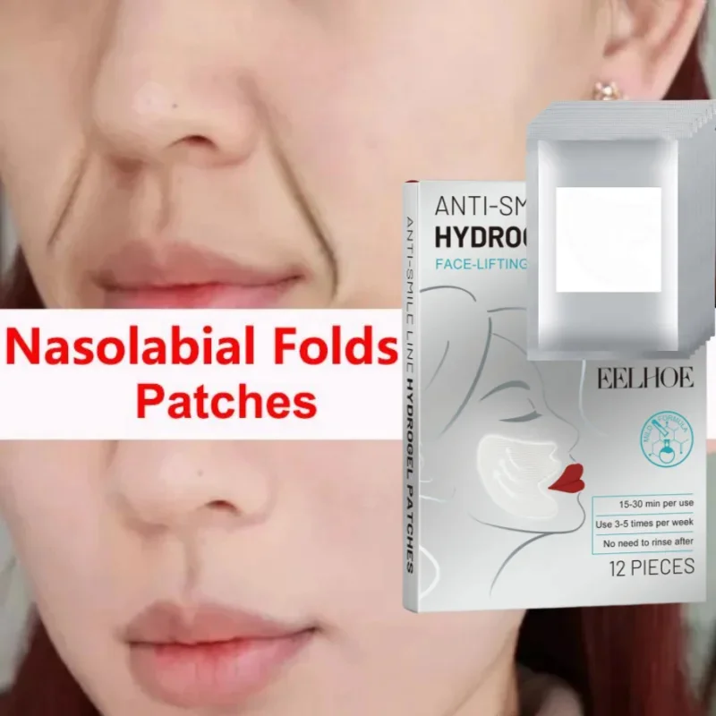 Parche hidroristalino reafirmante de líneas finas, antienvejecimiento, levantamiento, flacidez de la piel Facial, mascarillas de nutrición profunda, productos para el cuidado Facial de Corea