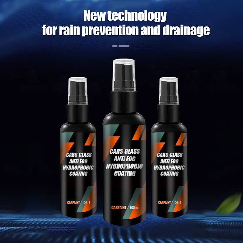 Rivestimento antipioggia spray idrorepellente per auto Vetro idrofobico antipioggia per auto Specchio liquido per parabrezza idrorepellente