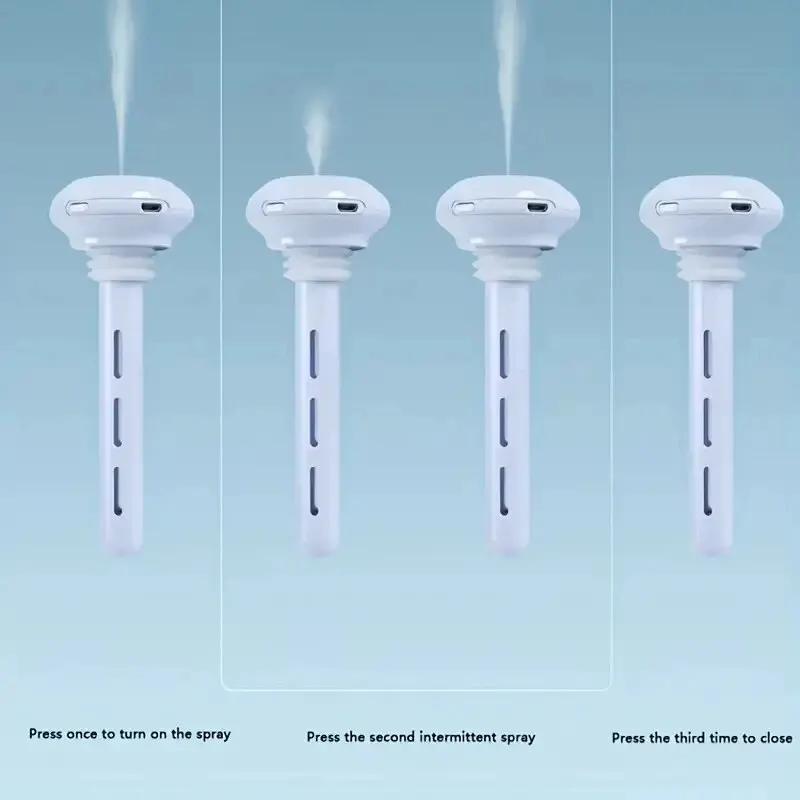 超静音ポータブル噴霧器,オフィス,寝室,車,Android旅行用の加湿器,調節可能な長さ,ウォーターボトルは必要ありません