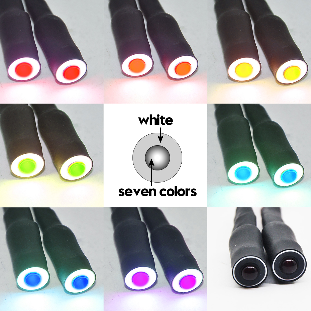 AXSPEED Đa Năng RC Đèn Pha Ô Tô Đèn LED 10/13/17/22Mm 4.2V-6V cho Trục SCX10 Traxxas TRX4 TRX6 D90 Trang Trí Phần