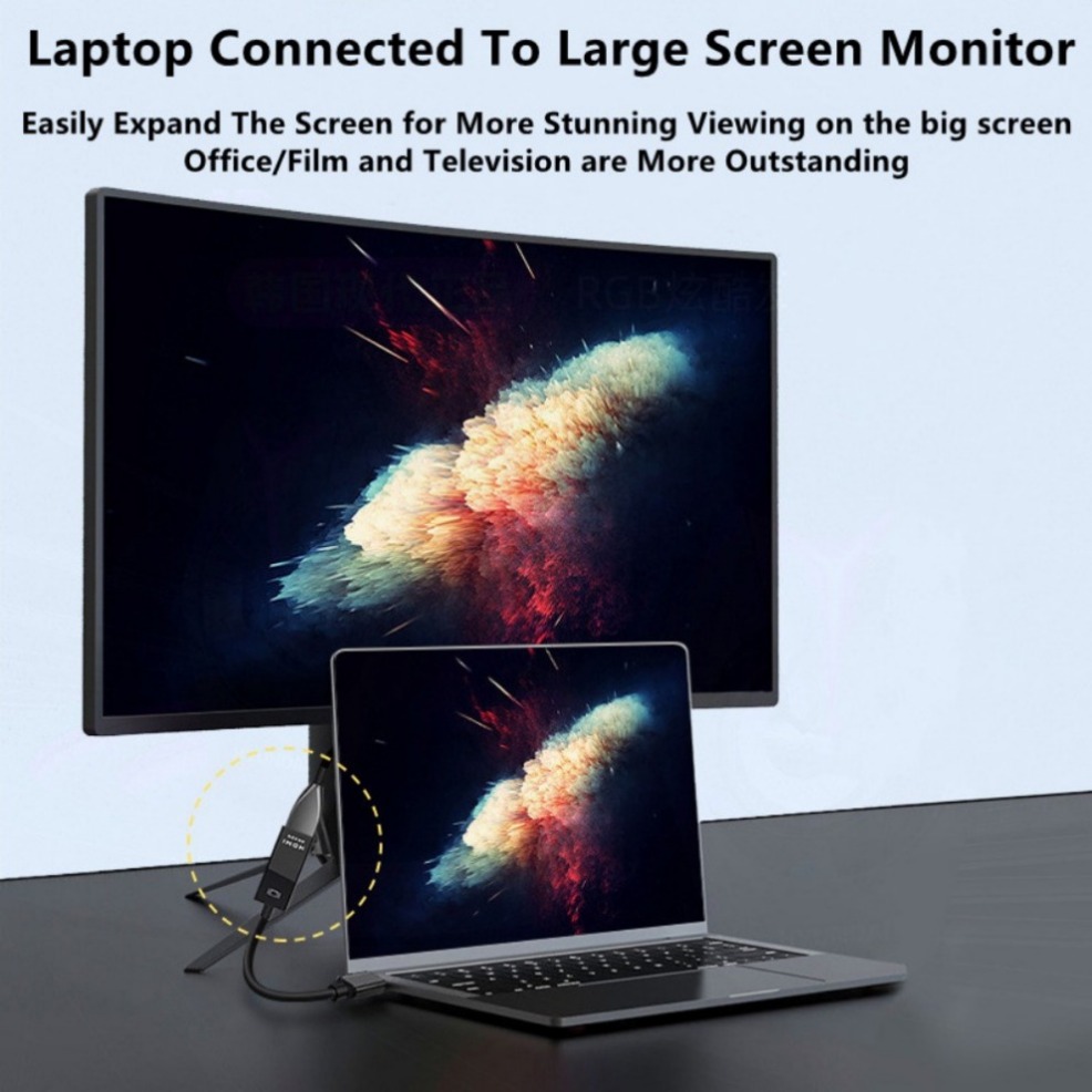 Адаптер 4K Mini DP к HDMI Кабель Mini Displayport к HDMI 1080P Mini DP «папа» на HDMI-совместимый «мама» для Apple MacBook Air Pro