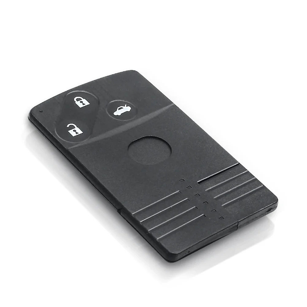 KEYYOU 2/3/4 кнопки Smart Remote Car Key Card Shell Fob Case Fob для Mazda 5 6 8 CX7 CX-9 RX8 Miata MX5 Verisa MPV