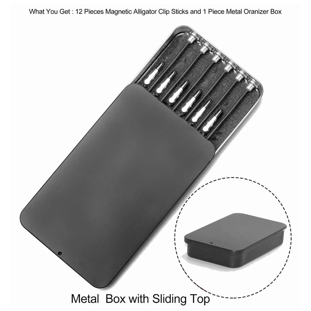 Newest Model Painting Stand Base Holder and 12PCS Magnetic Bendable Alligator Clip Sticks Set Modeling Tools for Airbrush