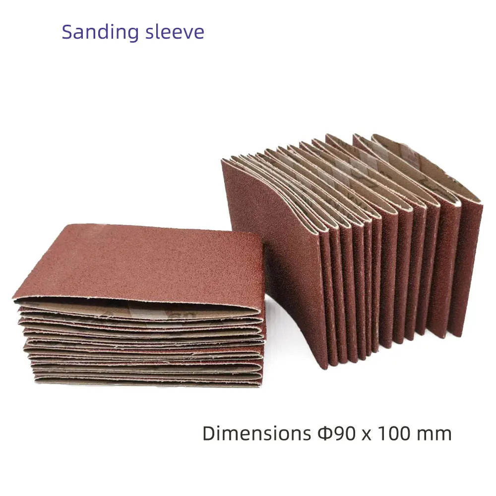 10 Miếng 283*100Mm Nhám Tay Chà Nhám Thắt Lưng Gỗ Mài Kim Loại Đánh Bóng