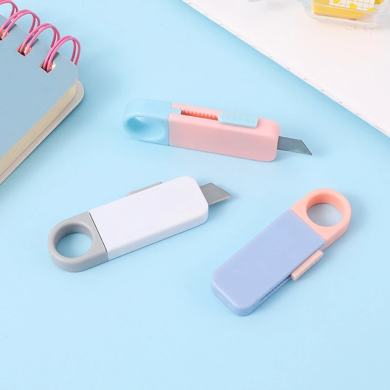 Cute Mini Portable Utility Knife USB Flash Disk Shape Express Box Knife Paper Cutter Envelope Opener Kraft Wrapping Stationery