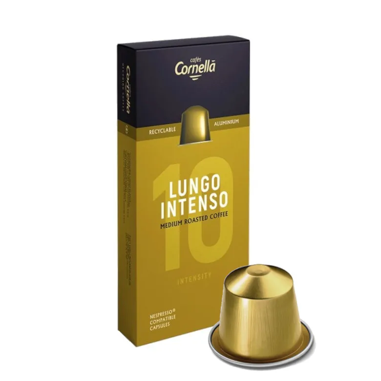 Kapsułki do ekspresu CORNELLA Lungo Intenso Nespresso 10 szt