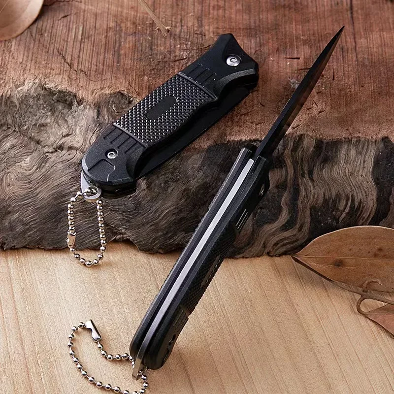 Coltello pieghevole da campeggio in acciaio inossidabile da esterno coltello pieghevole da sopravvivenza coltello portatile ad alta durezza coltello multifunzionale