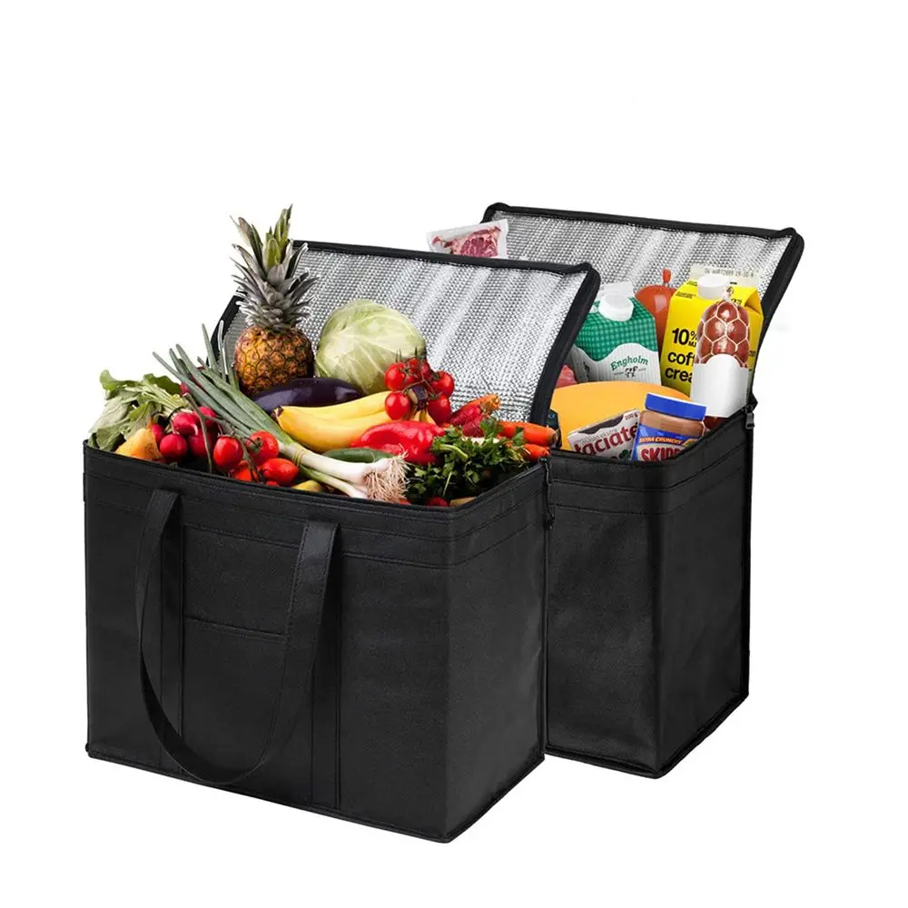 Bolsa de almuerzo de viaje Extra grande de 31L, caja refrigeradora para acampar, bolsa de Picnic, refrigerador con aislamiento de hielo para bebidas, bolsa fresca para almacenamiento de alimentos y bebidas