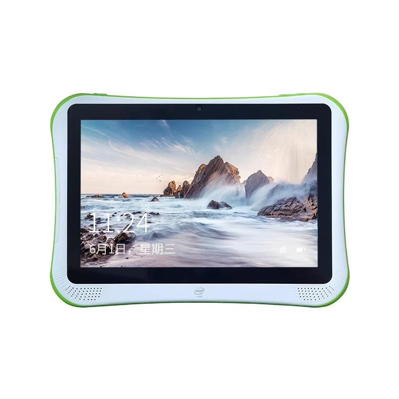 Sistema de 64 bits de 10.1 polegadas q1 4gb ddr ram 64gb rom windows 10 tablet pc ips hdmi-compatível câmera dupla 8000 mah bateria